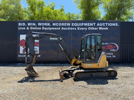 John Deere 50D Mini Excavator