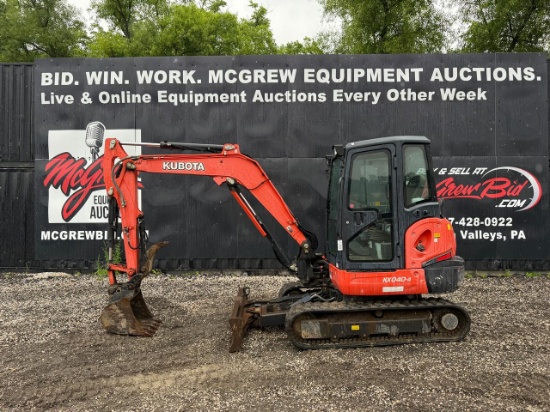 2019 Kubota KX040-4 Mini Excavator