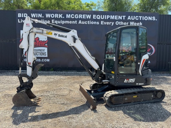 2021 Bobcat E35i Mini Excavtor