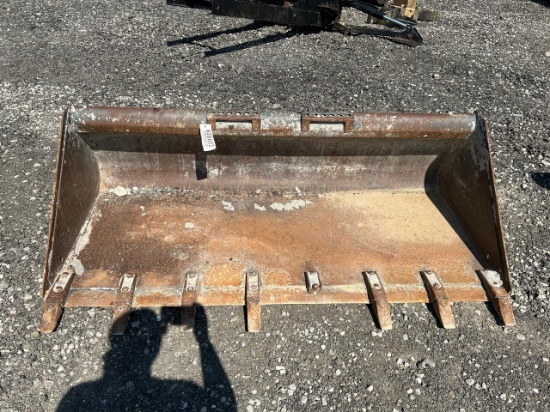 Bobcat 74" Heavy Duty Skid Steer Tooth Bucket