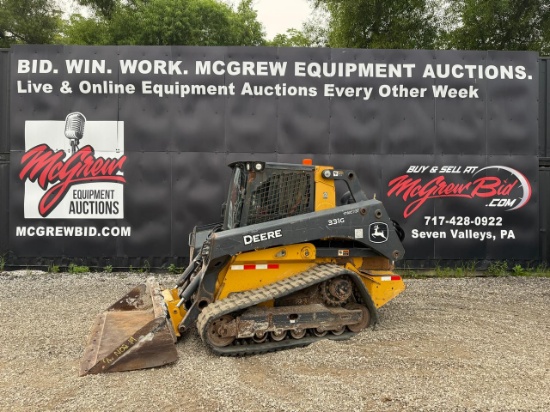 2020 John Deere 331G Skid Steer Loader