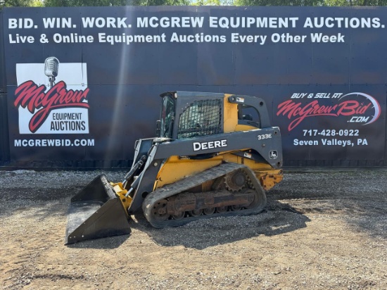 John Deere 333E Skid Steer Loader