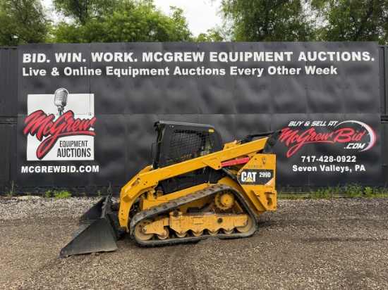 2014 Caterpillar 299D Skid Steer Loader