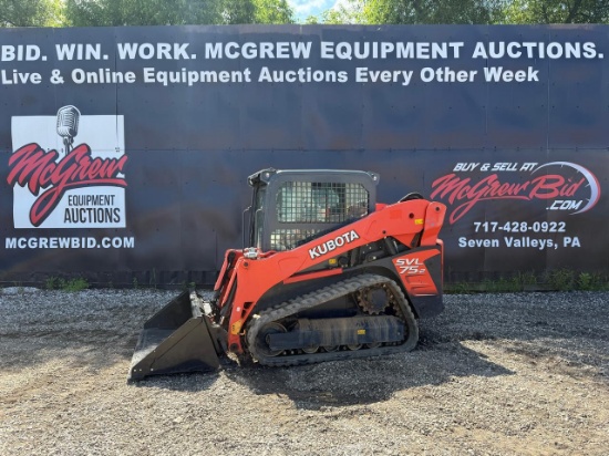 2020 Kubota SVL75-2 Skid Steer Loader