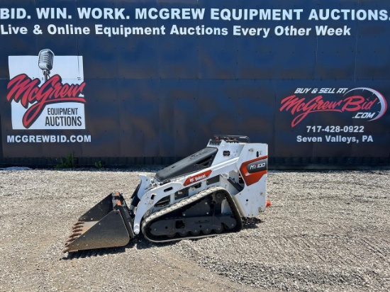 2021 Bobcat MT100 Walk Behind Skid Loader
