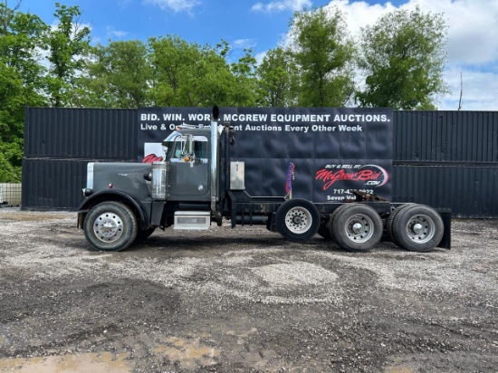 1984 Peterbilt 359 Heavy Haul Road Tractor Trailer