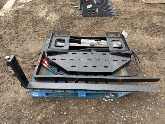 Future SP60 60” Hydraulic Skid Steer Forks
