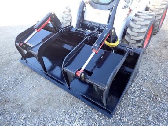 Wildcat 80" Heavy Duty Skid Steer Grapple