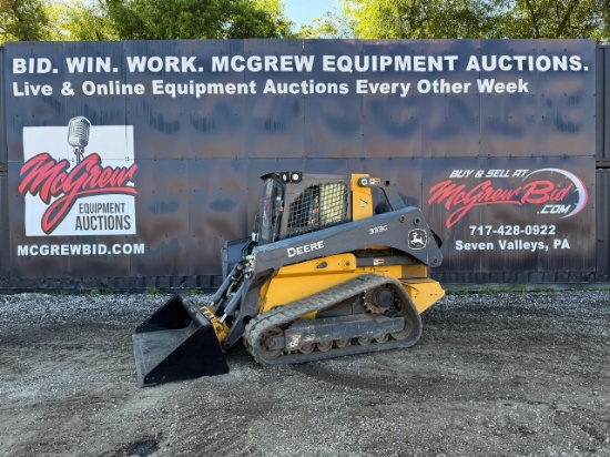 2020 John Deere 333G Skid Steer Loader