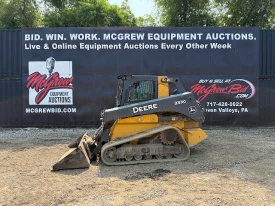 2019 John Deere 333G Skid Steer Loader