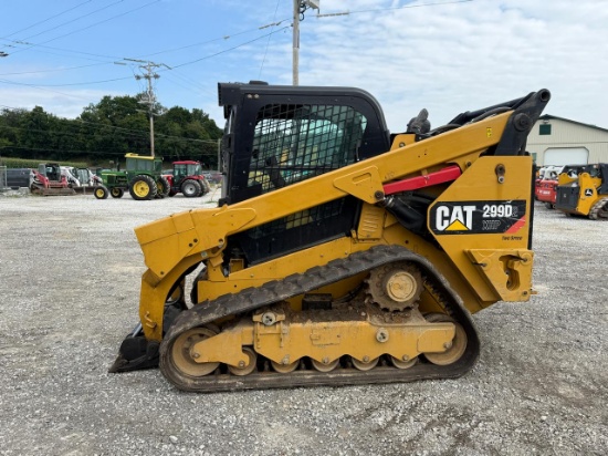 2016 Caterpillar 299D2XHP Skid Steer Loader