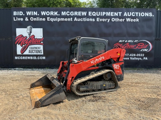 2022 Kubota SVL75-2 Skid Steer Loader