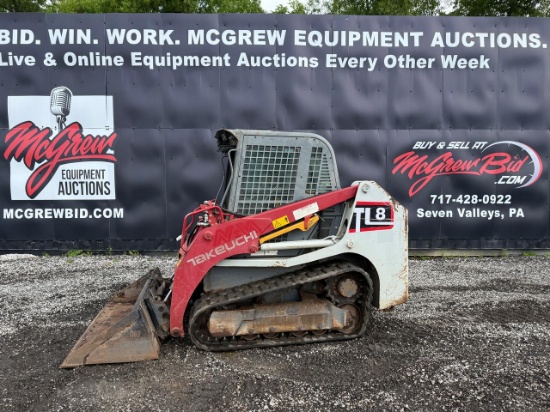 2019 Takeuchi TL8 Skid Steer Loader