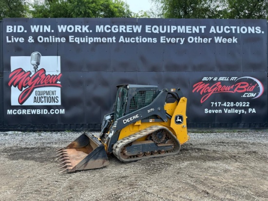 2021 John Deere 317G Skid Steer Loader
