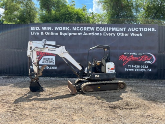 2015 Bobcat E50 Mini Excavator