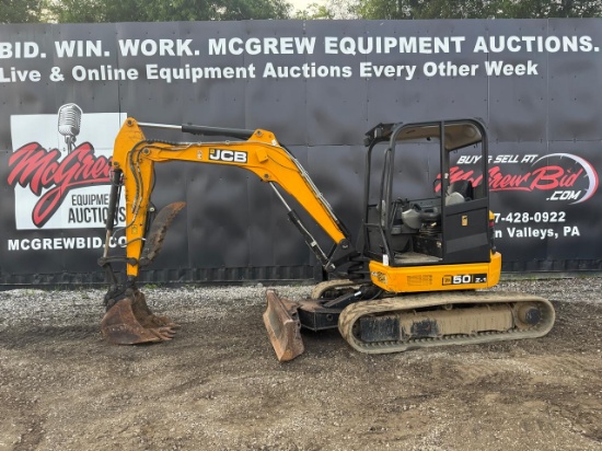 2022 JCB 50Z-1 Mini Excavator
