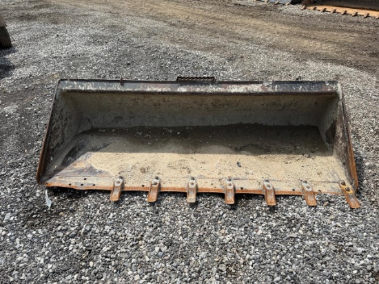 Caterpillar 86” Tooth Skid Steer Bucket