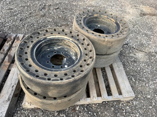 Solid Skid Steer Tires