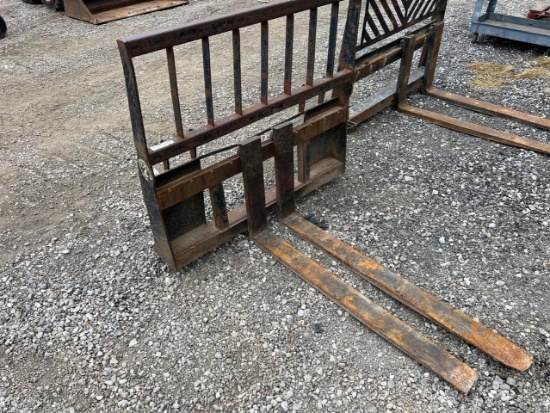 48” Skid Steer Pallet Forks