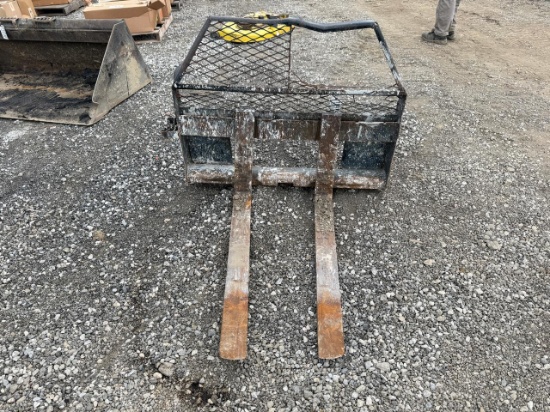 42” Skid Steer Pallet Forks