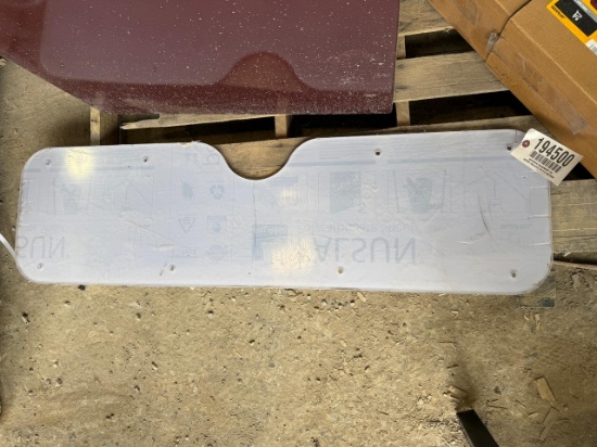 Forrestry Plexi Shield For Bobcat Skid Steer