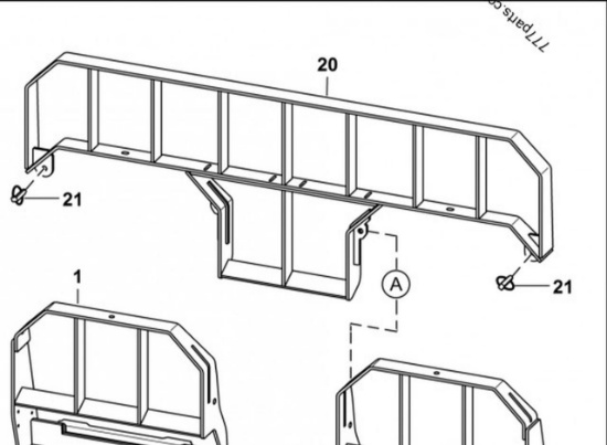 Bobcat Pallet Gaurd Frame