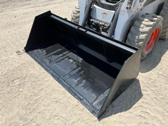 Wildcat 84" Skid Steer Snow/Litter Bucket