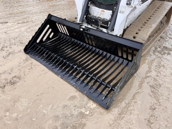 Wildcat 72" Smooth Edge Skid Steer Skeleton Bucket