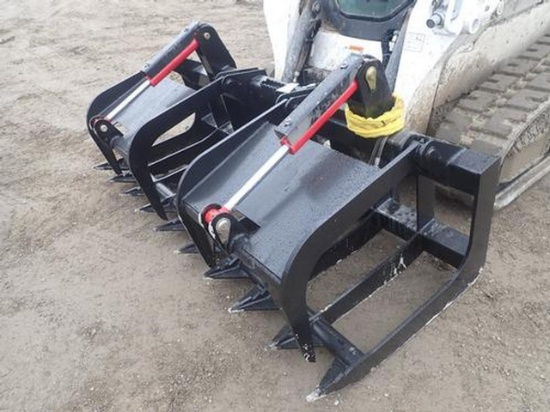 Wildcat 84" Heavy Duty Skid Steer Root Grapple