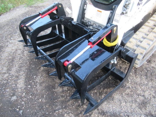 Wildcat 74" Heavy Duty Skid Steer Root Grapple