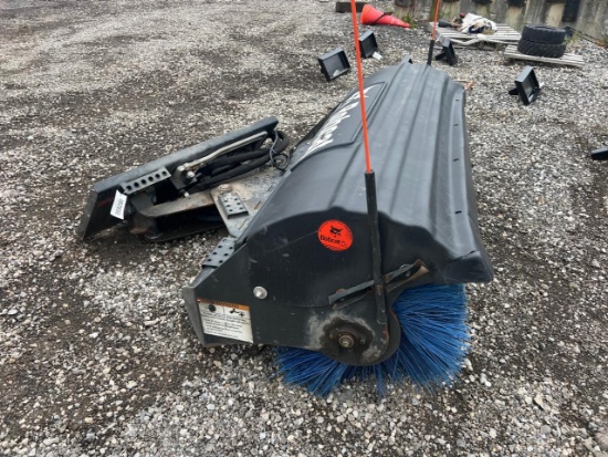 Bobcat 72” Skid Steer Angle Broom