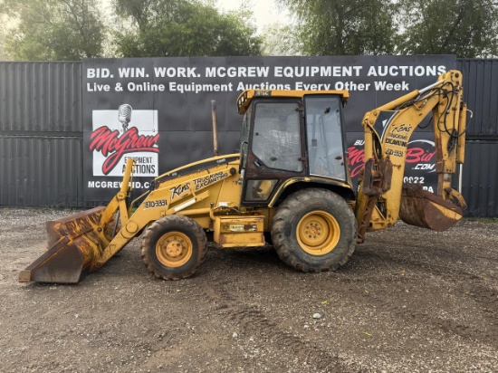 Caterpillar 416C Backhoe w 3 Back Buckets