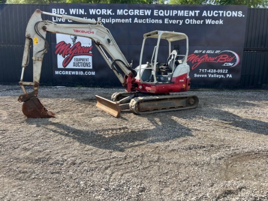 2016 Takeuchi TB260 Mini Excavator