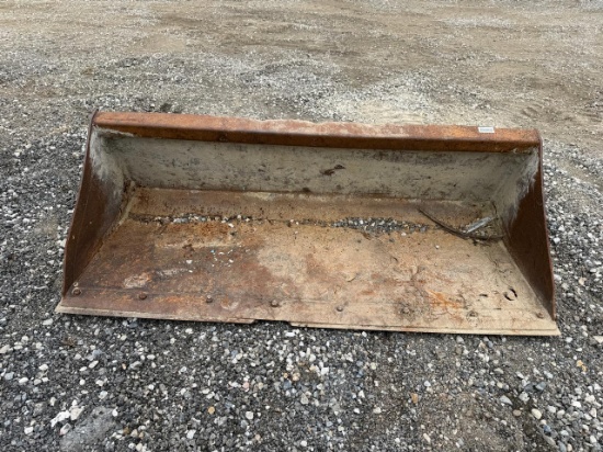 72” Skid Steer Bucket