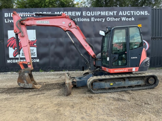 Kubota KX080-4 Excavator