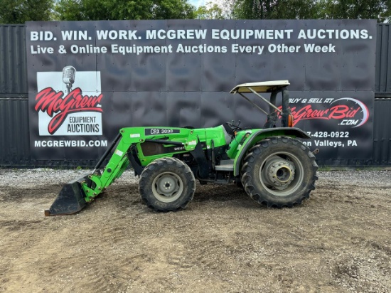 2018 Deutz 4080E Tractor With Loader