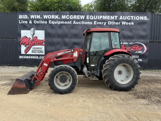 Case IH JX95 Tractor with Loader