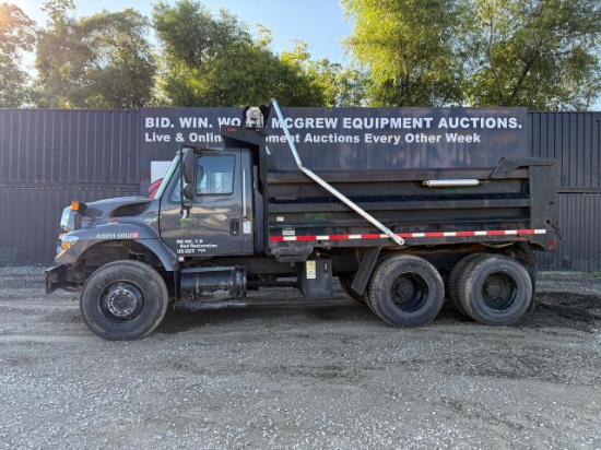 2009 International 7500 6x4 Dump Truck