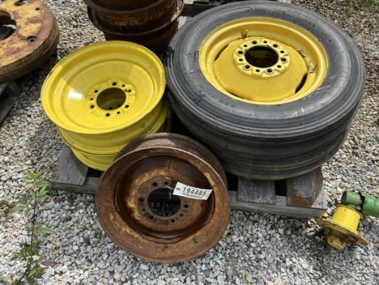 Lot of John Deere Tires & Rims