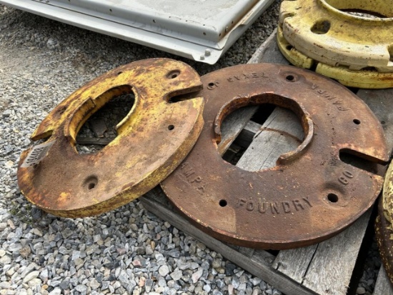 John Deere Wheel Weights Set of 2