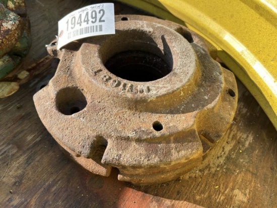 John Deere Wheel Weights Set of 2