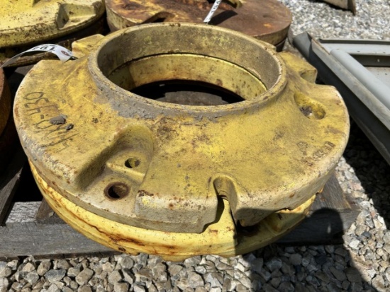 John Deere Wheel Weights Set of 2