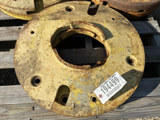John Deere Wheel Weights Set of 2