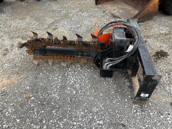 GIYI Y-D380 Skid Steer Trencher