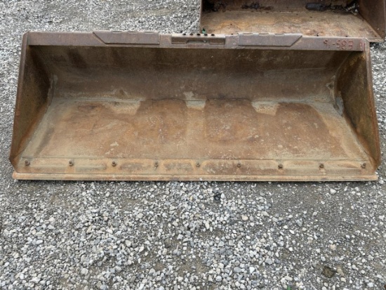 84" Smooth Skid Steer Bucket