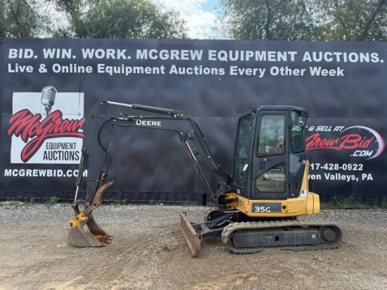 2015 John Deere 35G Mini Excavator