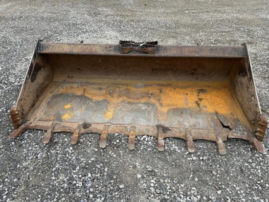 80” Tooth Skid Steer Bucket