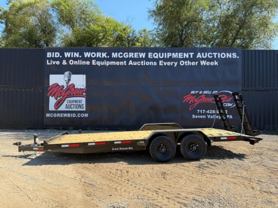 2026 Clays Trailer 82" X 20’ Equipment Trailer