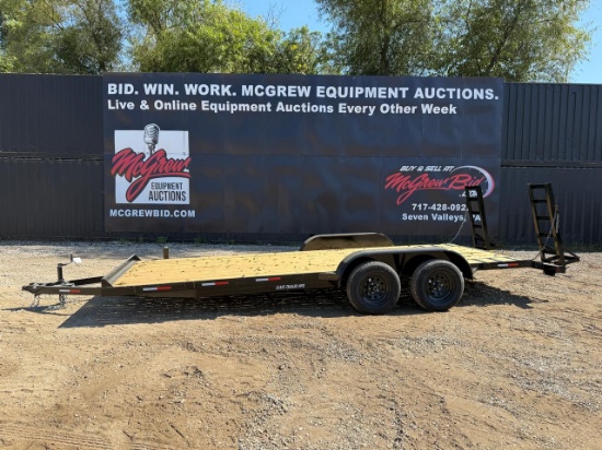 2026 Clays Trailer 82" x 20' Lite Duty Equipment Trailer