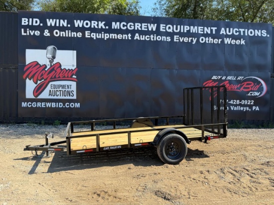 2026 Clays Trailers Mfg 76" X 12' Utility Trailer